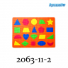 Коврик пазл детский EVA Puzzle Фигуры мягкий 31x22 см арт. 2063-11