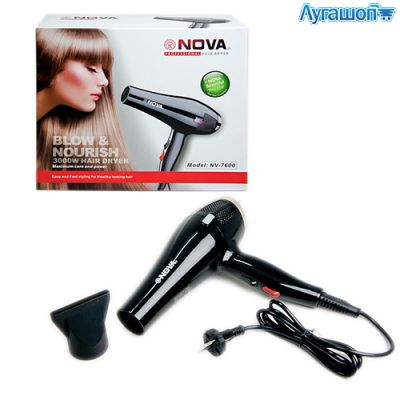 ФЕН для волос Nova NV-7600 3000 Вт арт. LG-17213-NV-7600