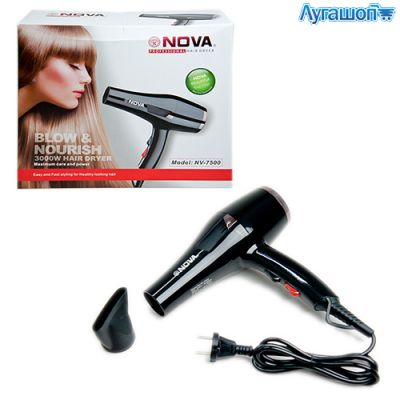 ФЕН для волос Nova NV-7500 3000 Вт арт. LG-17213-NV-7500