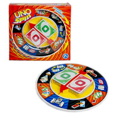 Игра настольная Uno Spin 0129 R 25 см арт. E1-2623-129R