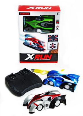 Игрушка Машинка антигравитационная на радиоуправлении X-Run X1 13 см арт. 2673-25