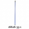 Ручка для швабр и щеток 120 см металлическая с резьбой арт. 16626-33
