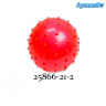 Мяч резиновый 7 см с шипами арт. 25866-21