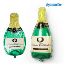 Шарик воздушный Шампанское 90 см из фольги арт. 35188-105