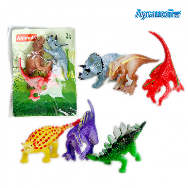 Фигурка Animals Динозавры 3400 3 шт арт. YL-12-A150675