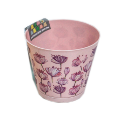 Горшок для цветов Easy Grow D 120, 0,7л  с прикорневым поливом Розовый сад