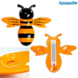 Термометр наружный Пчелка 20x23 на присосках арт. 24768-75846