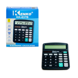 Калькулятор электронный Kenko KK-837B 12 разрядов 15x12 см арт. LG-17859-837