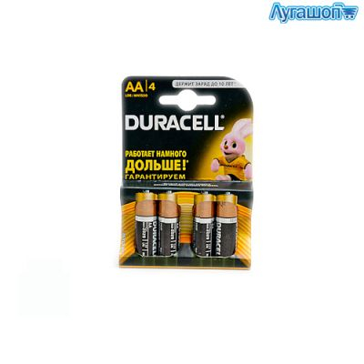 Батарейки Duracell AA (LR6) MN1500 1,5 В (4/20) арт. 17246-4-4