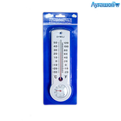 Термометр-гигрометр внутренний 23х6 см арт. 24768-CH008-1