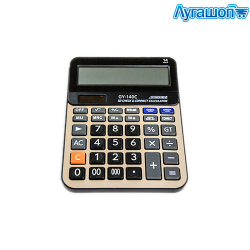 Калькулятор электронный GY-140C 14 разрядов 21х16 см арт. 17859-GY-140C