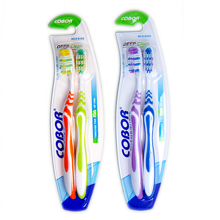 Щетка зубная Cobor ToothBrush E-810 Soft 2 шт арт. 26781-2-5