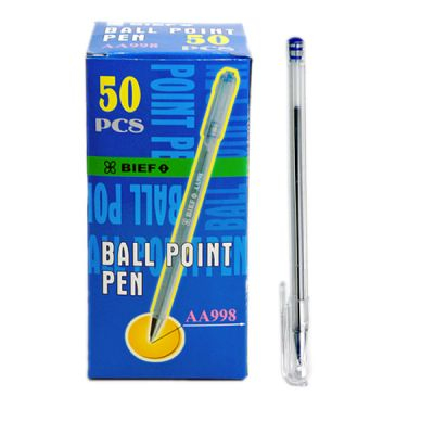 Ручка шариковая Bief AA998 синяя (50) арт. 120058-10-AA998