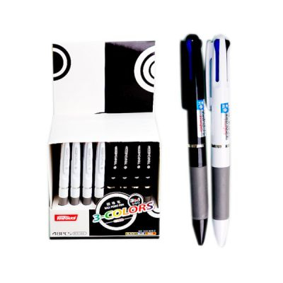 Ручка шариковая Tenfon 3-colors В-516D трехцветная (48) арт. 120058-25-B516D