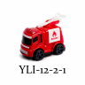 Игрушка Машинка инерционная Пожарная Fire Engine 1303 8,5 см арт. YLI-12-2