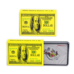 Карты игральные Dollar пластиковые 54 шт арт. 25796-3-4