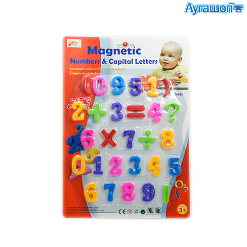 Цифры и знаки магнитные Moonsinger 3 см 28 шт арт. HC0951