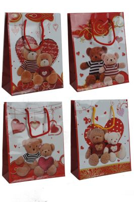 Пакет подарочный Bears with Heart арт. 10738-20184-S