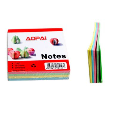 Стикеры Notes 76x76 мм 200 л 4 цвета арт. 120238-4