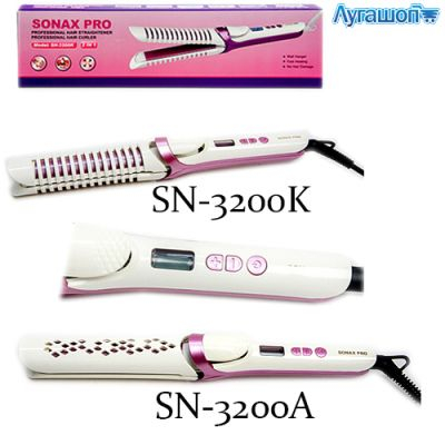 Утюжок для волос Sonax Pro SN-3200A/K арт. 17213-SN-3200A/K